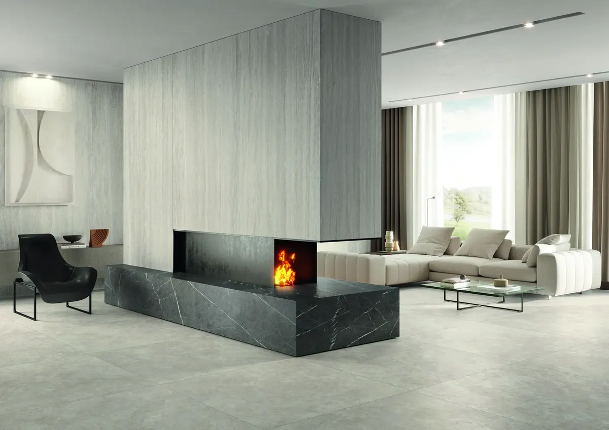 Steinoptik, Raumbild Casalgrande Padana